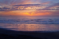 Newport Coast Sunset Stock Image
