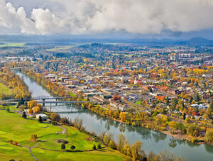 Aerial Images from Above Corvallis, Oregon